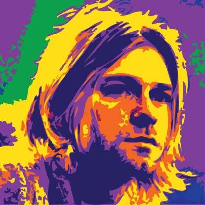 Kurt Cobain Paper Print - Personalities, Music posters in India - Buy ...