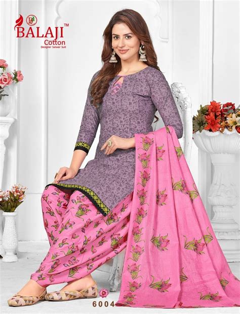 Balaji Sui Dhaga Vol 6 Pure Cotton Printed Dress Collection