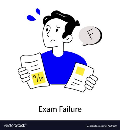 Image result for Fail Exam Mark Vector