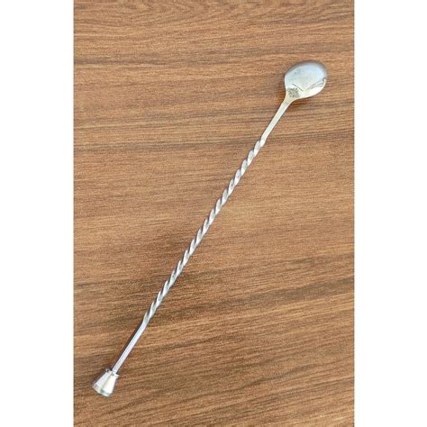 Buy IndianArtVilla Premium Stainless Steel Bar Spoon, Teardrop Design ...