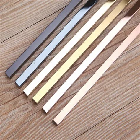 Gold, Rose Gold T & U Profiles - Rose Gold Stainless Steel Glossy U ...
