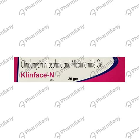 Klinface N Tube Of 20gm Gel: Uses, Side Effects, Price & Dosage | PharmEasy