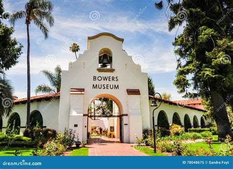 Bowers Museum - Santa Ana, CA - Orange County Stock Image - Image of ...