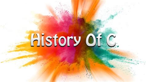 History of C Programming Language 的图像结果