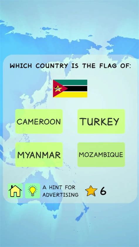 Geography quiz: countries, flags, capitals (by RandomGames) - play online for free on Yandex Games