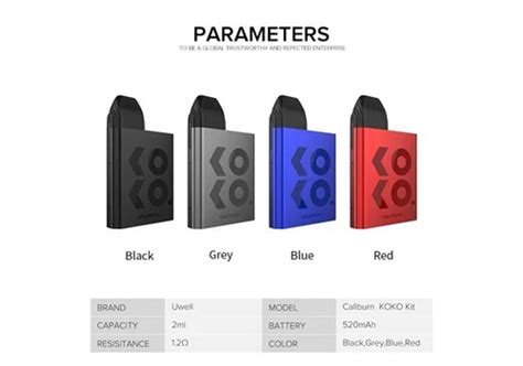 Uwell Caliburn Koko: Compact Pod Kit with Great India | Ubuy