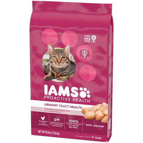 IAMS PROACTIVE HEALTH Adult Urinary Tract Healthy Dry Cat Food with ...