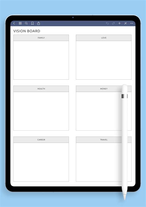 Image result for Obsidian Graph Vision Board Template
