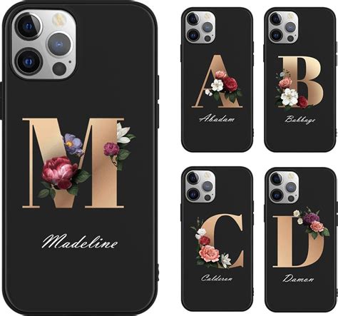 ZhuoFan Name Personalisierte Handyhülle für iPhone 14 13 12 11 Pro Max Mini Xr Xs X 7 8 6Plus ...
