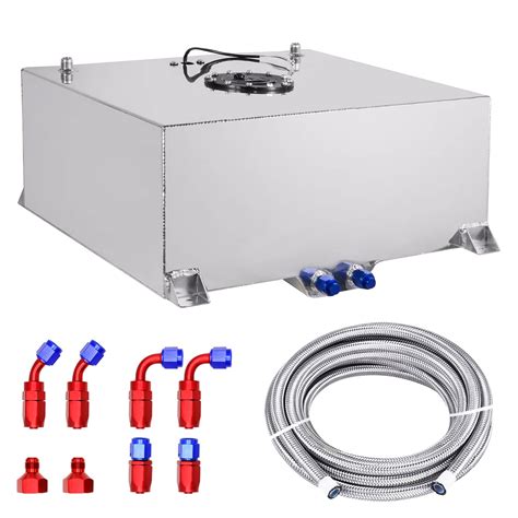 Snapklik.com : 20 Gallon Fuel Cell 80L Universal Gas Tank Aluminum ...