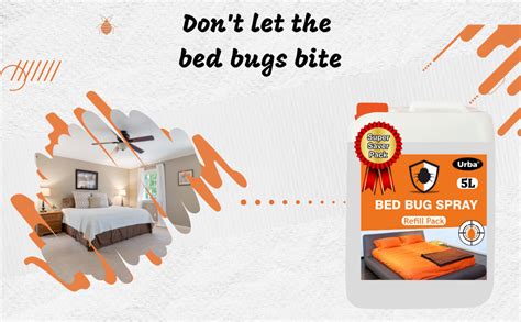 Urba BugSpray Bed Bug Repellent | Room Spray | Completely Herbal | Bed ...
