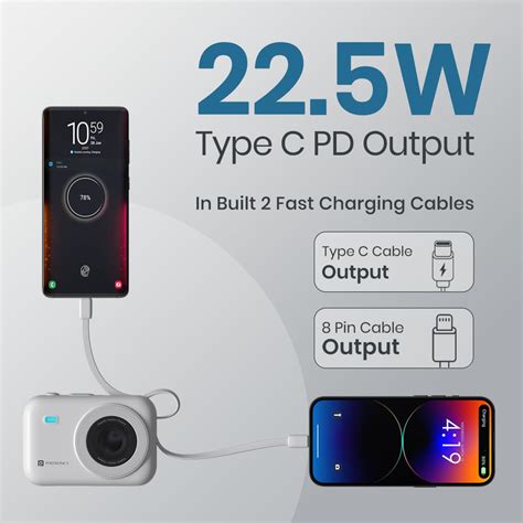 Portronics Power Shutter 20000mAh 15W Magnetic Wireless Fast Charging