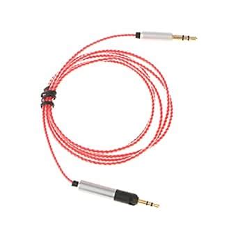 C2K 1.2m Upgrade Cable for Audio Technica ATH M50x M40x M70x Headphone ...
