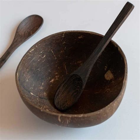 ONEarth - Jumbo Coconut Shell Bowl with Spoon
