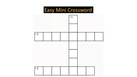 Mini Crossword with Answers: July 31, 2023