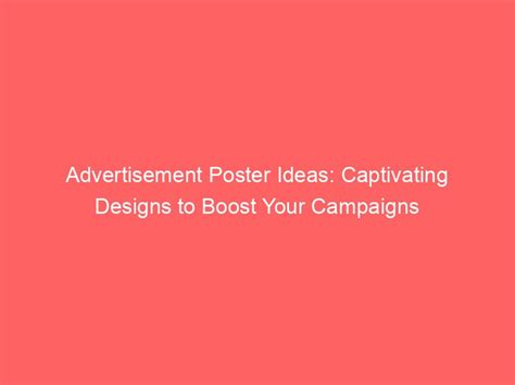 Advertisement Poster Examples 的图像结果