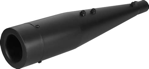 WORDZ Cobra silencer Glasswool Black Exhaust for Bike Bullet Classic ...