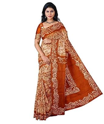 Buy Pal Bastralaya Bengal soft cotton Molmol Hand Batik prints ...