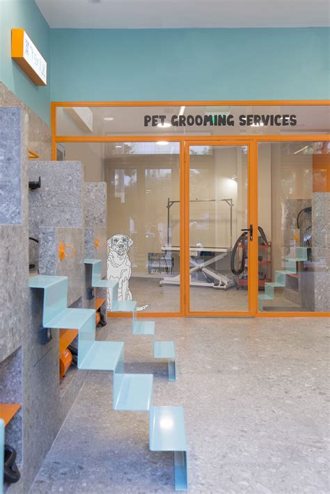 PAW - Studio Materiality | Pet grooming tub, Pet store design, Dog ...