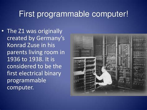 Image result for First Programmable Computer