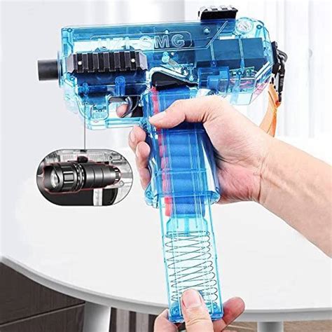 Topome Uzi - SMG Nerf Machine Gun Rapid fire Automatic Toy. Baby Bath ...