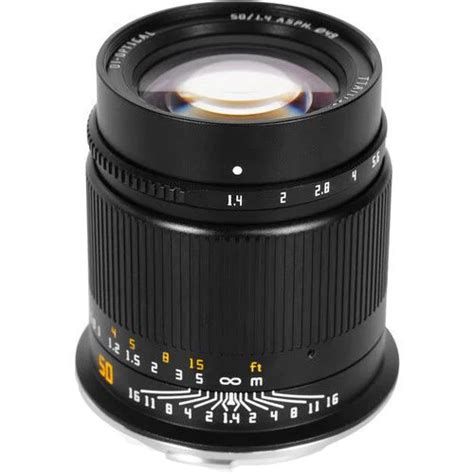 Buy TTArtisan 50mm f/1.4 Manual Focus Lens for Canon R at Lowest Price ...