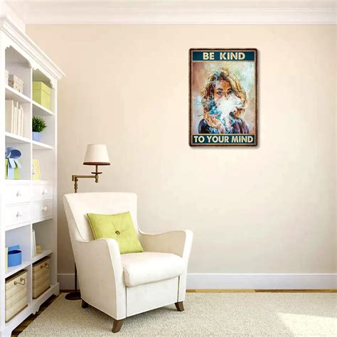 WEIMEILD Be Kind To Your Mind Wall Art Decor, Metal India | Ubuy
