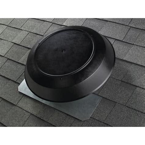356BK Broan® 1600 CFM Powered Attic and Garage Ventilation Fan, Roof ...
