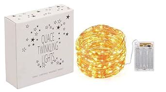 Buy Quace Copper String Led Light 10M 100 LED Battery Powered Wire ...