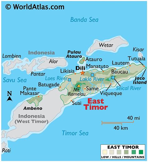 Timor-Leste Maps & Facts - World Atlas