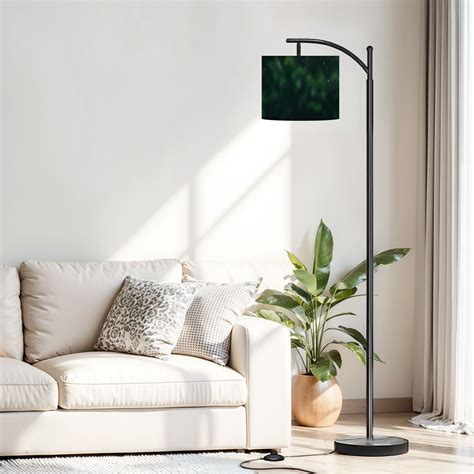 Arc Floor Lamp, 3 Color Temperatures Modern Floor Lamps Emerald ...