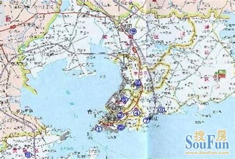 青岛市地图全图大图