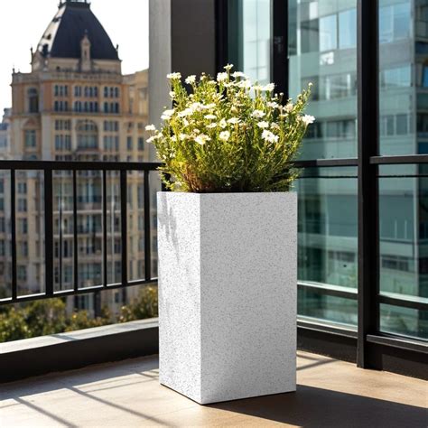 YUCCABE ITALIA FOXB Cubo 30 INCH Cube Tall Planter Pots for Plants ...