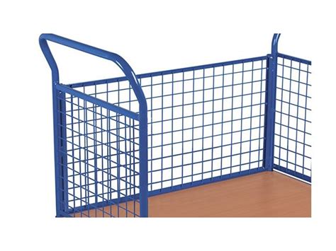 Chariot 3 dossiers grillagés | Contact Equipement shop