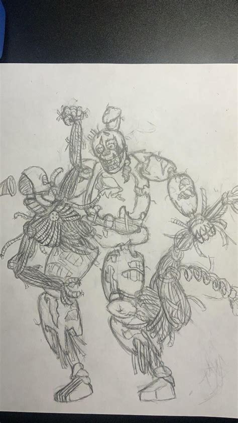 Image result for Springtrap X Ennard Fanart