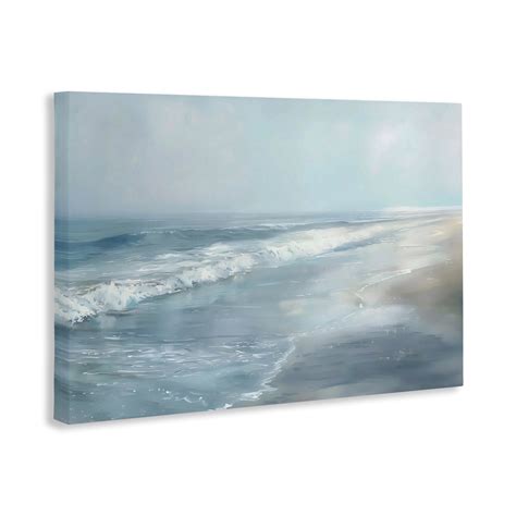 Rosecliff Heights Foggy Faded Coastline Canvas, design by LSR Design ...