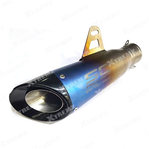 SC Project Cut Exhaust For Universal Bikes - Multi Color