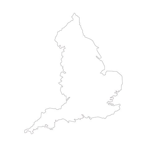 Premium Vector | English country map logo illustration design
