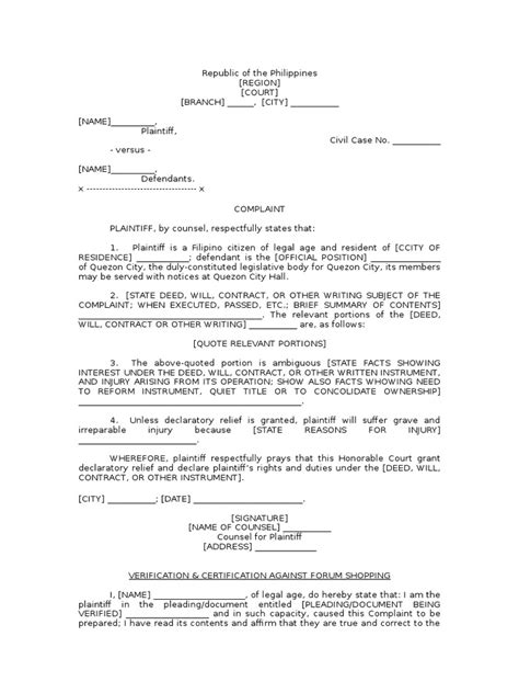 Example of Declaratory Relief 的图像结果