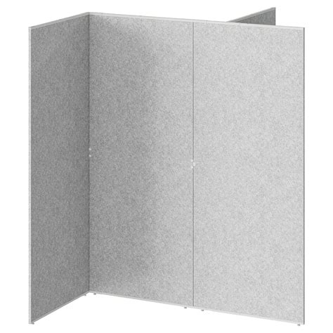 SIDORNA room divider, grey, 162x160x195 cm (633/4x63x763/4") - IKEA