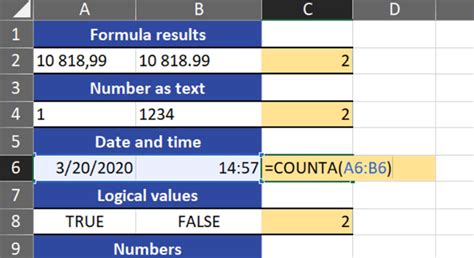 Image result for Sequence Counta Formula Excel