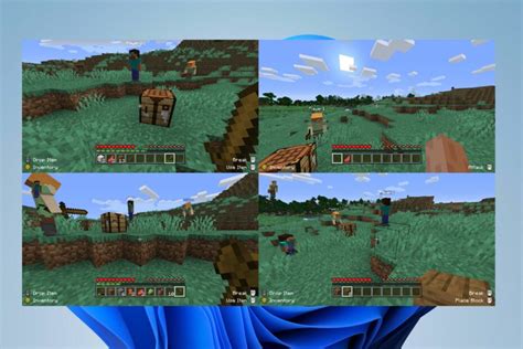 Image result for How to Split Screen On Windows 10 Minecraft