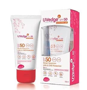Uv Edge SPF 50 Sunscreen Gel PA+++ 50ml : Amazon.in: Beauty