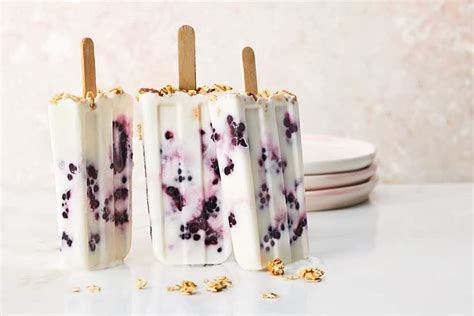 Yogurt Berry Ice Pops | Canadian Living
