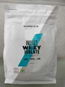 Myprotein Impact Whey Isolate Whey Protein Price in India - Buy ...