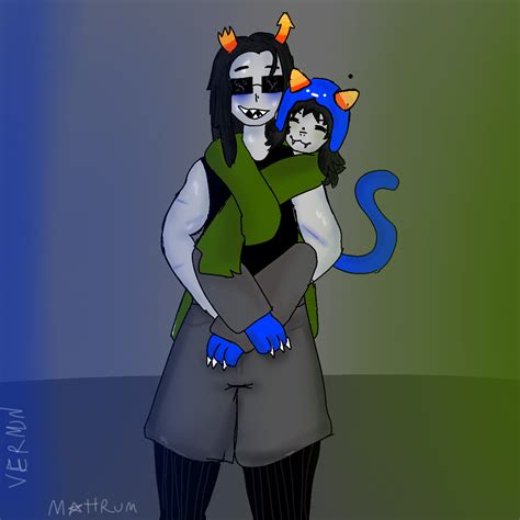 I made some art work of nepeta and equius! : r/homestuck