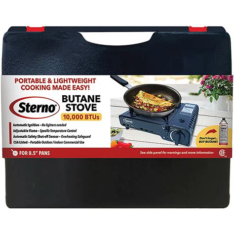 Sterno 10K BTU Single Burner Butane Stove | Academy
