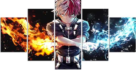 InsNordic Japan Anime MHA Todoroki Shoto Poster | Ubuy India