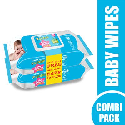 Lil Elf Baby Wipes 72 *2 Pcs – Starquik