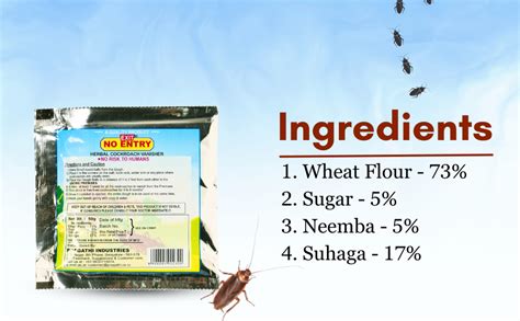 EXIT NO ENTRY Herbal Cockroach Vanisher Dough, 150 Gram (Pack Of 3, 50 ...